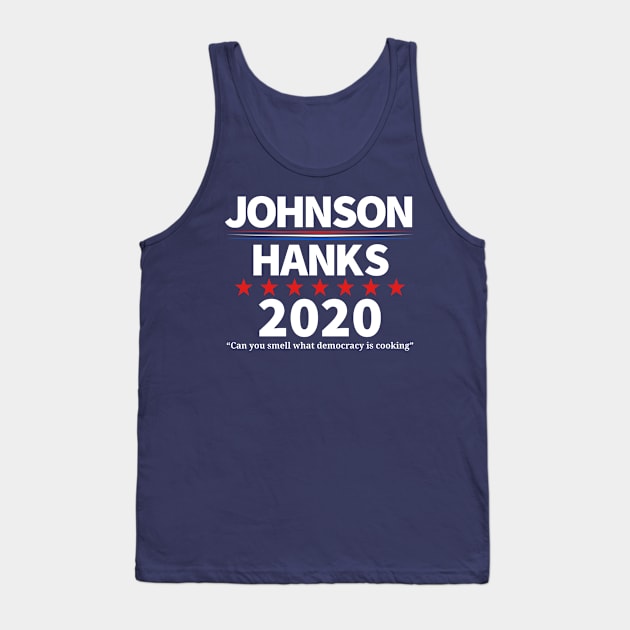 The Rock for President Tank Top by shumaza